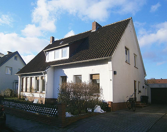 Zweifamilienhaus in Osnabrück Vorher